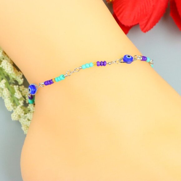 "Handmade Anklet – A Stylish Choice for Women, Thoughtful Gift Idea, EVCH1874 - Picture 9 of 10